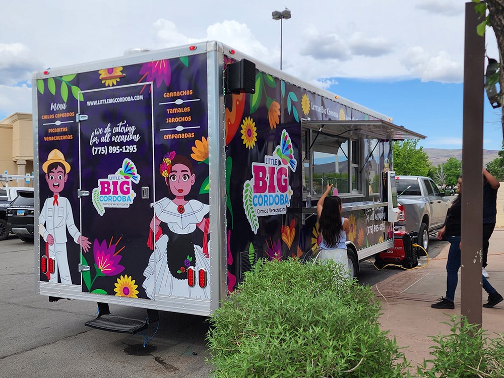 Little Big Cordoba food truck in Sparks, NV